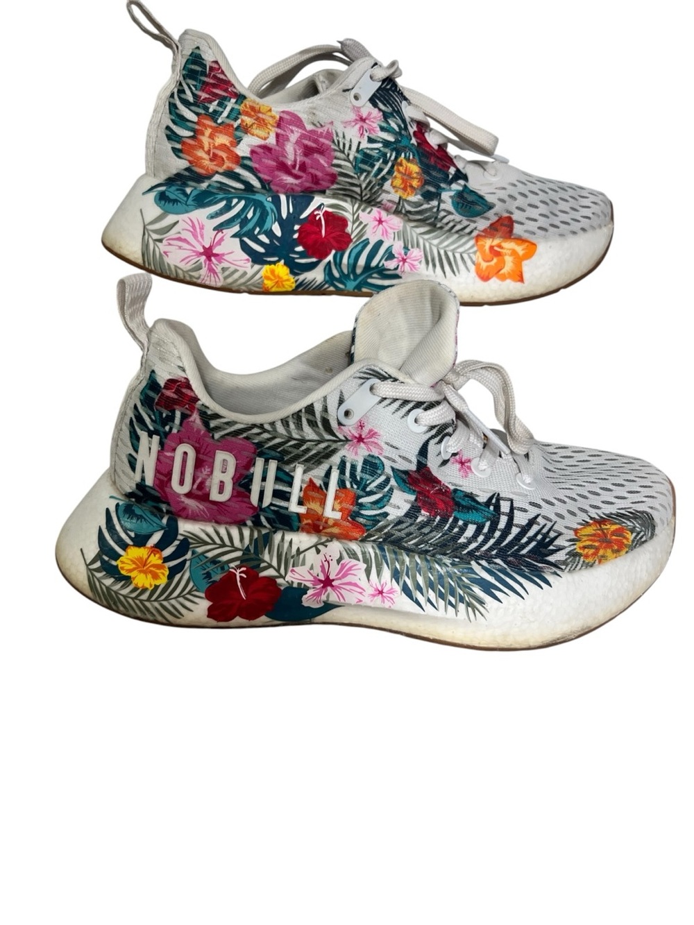 NOBULL Journey floral sneakers Unisex Men 7 , W 8.5